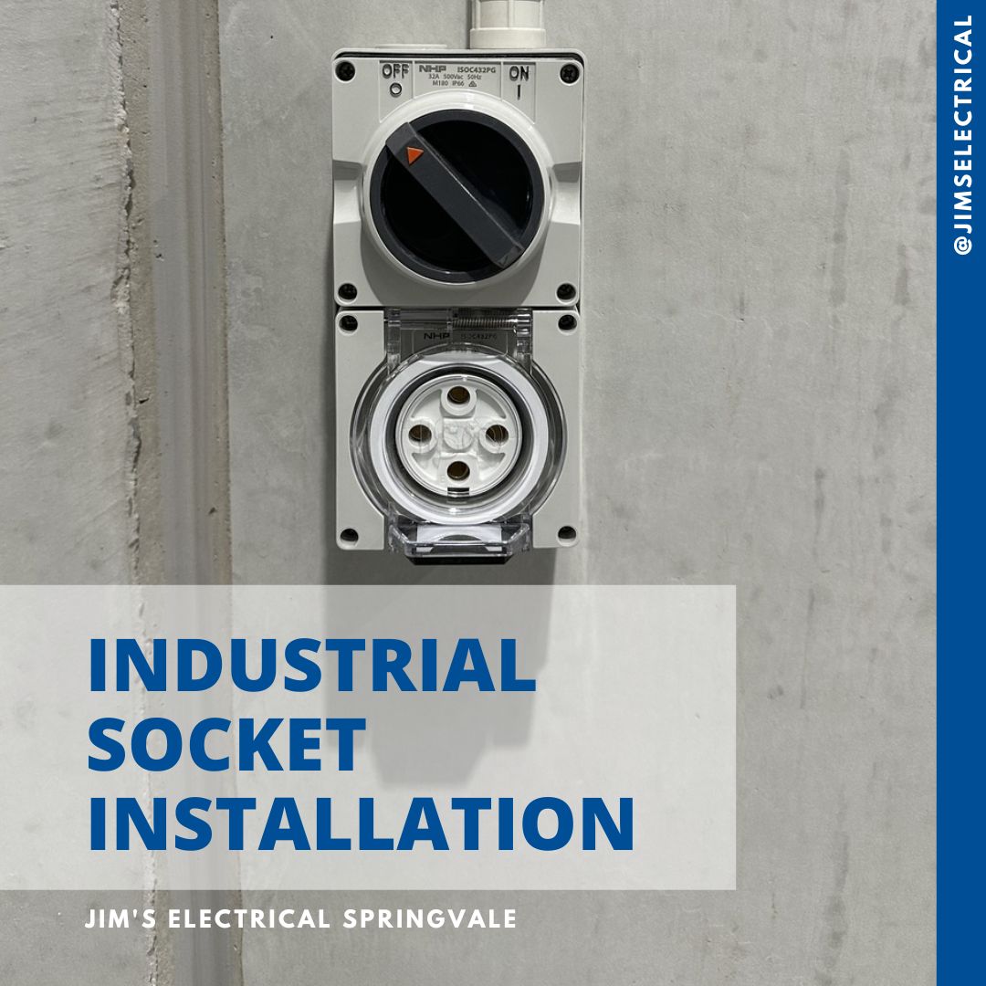 Industrial Socket Installation